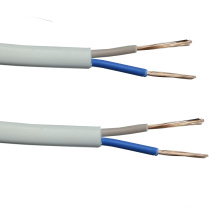 à un câble d&#39;alimentation des fils électriques flexibles plats européens 2G1.5 mm2
